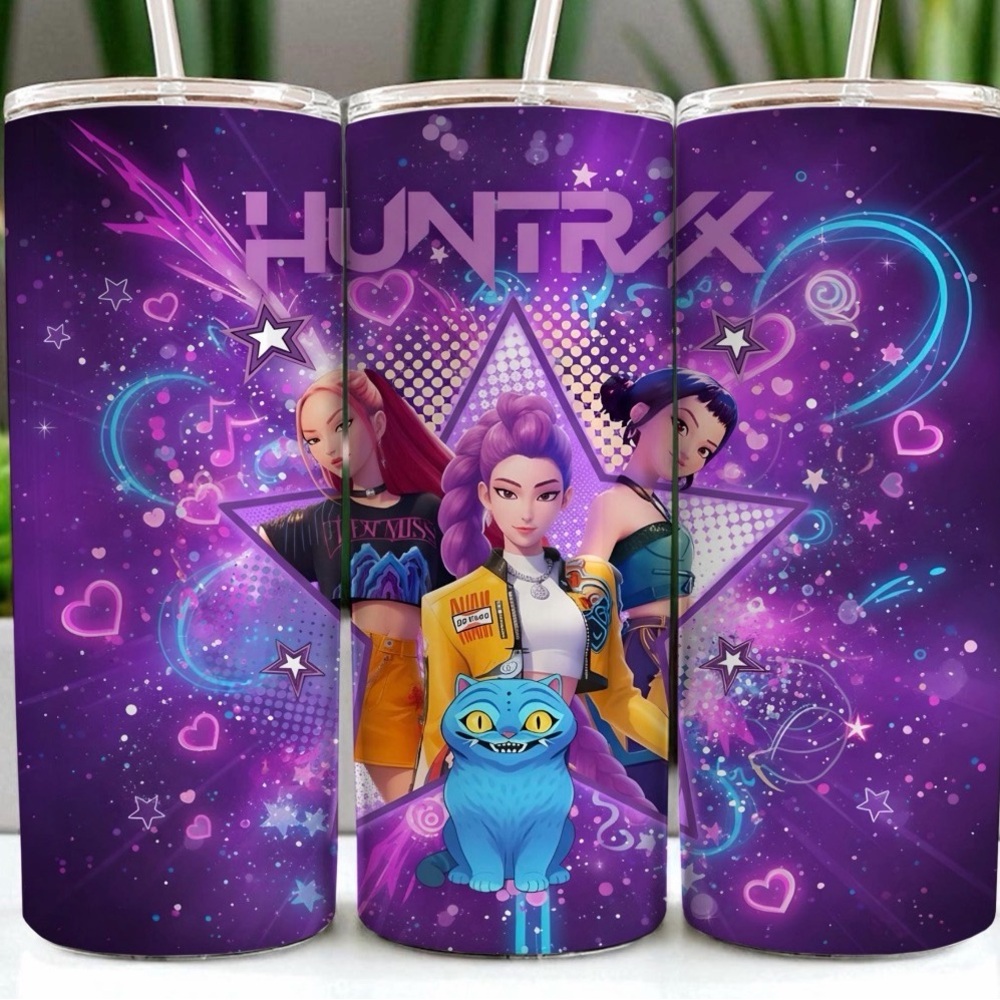 K-pop demon hunters tumbler